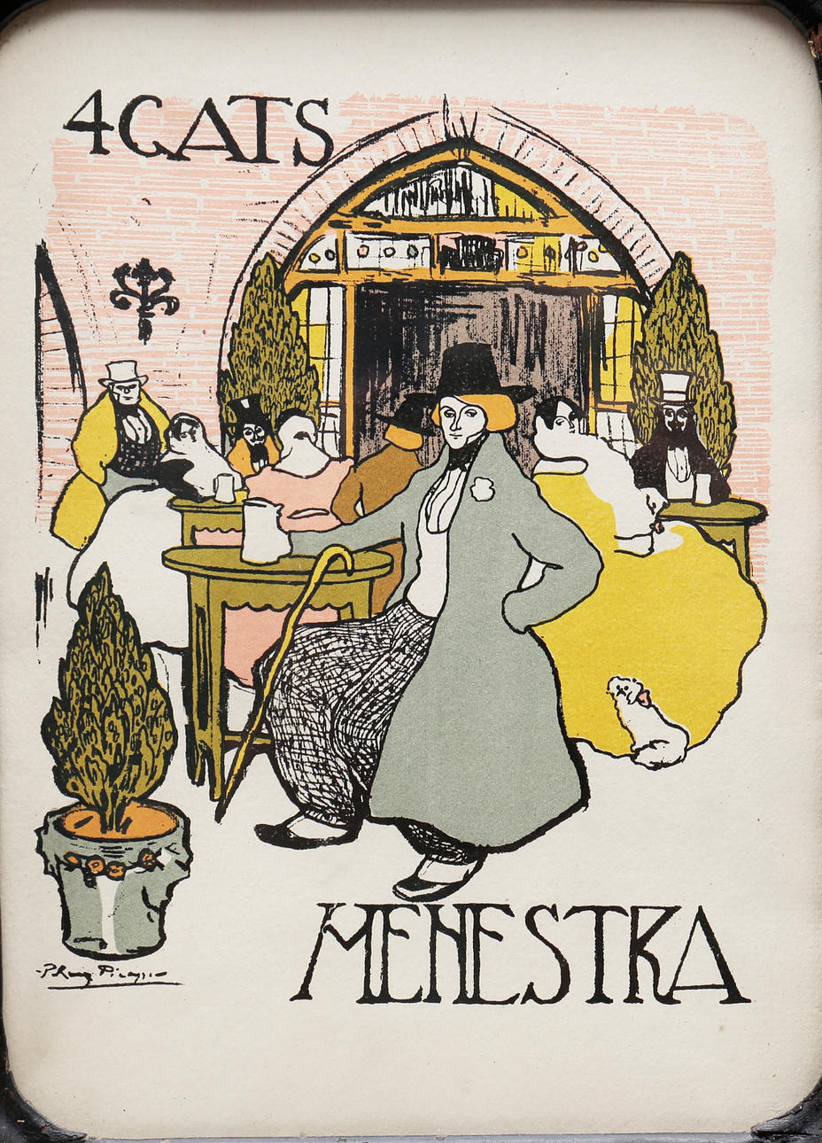 AFTER PABLO PICASSO. “Els 4 gats”.