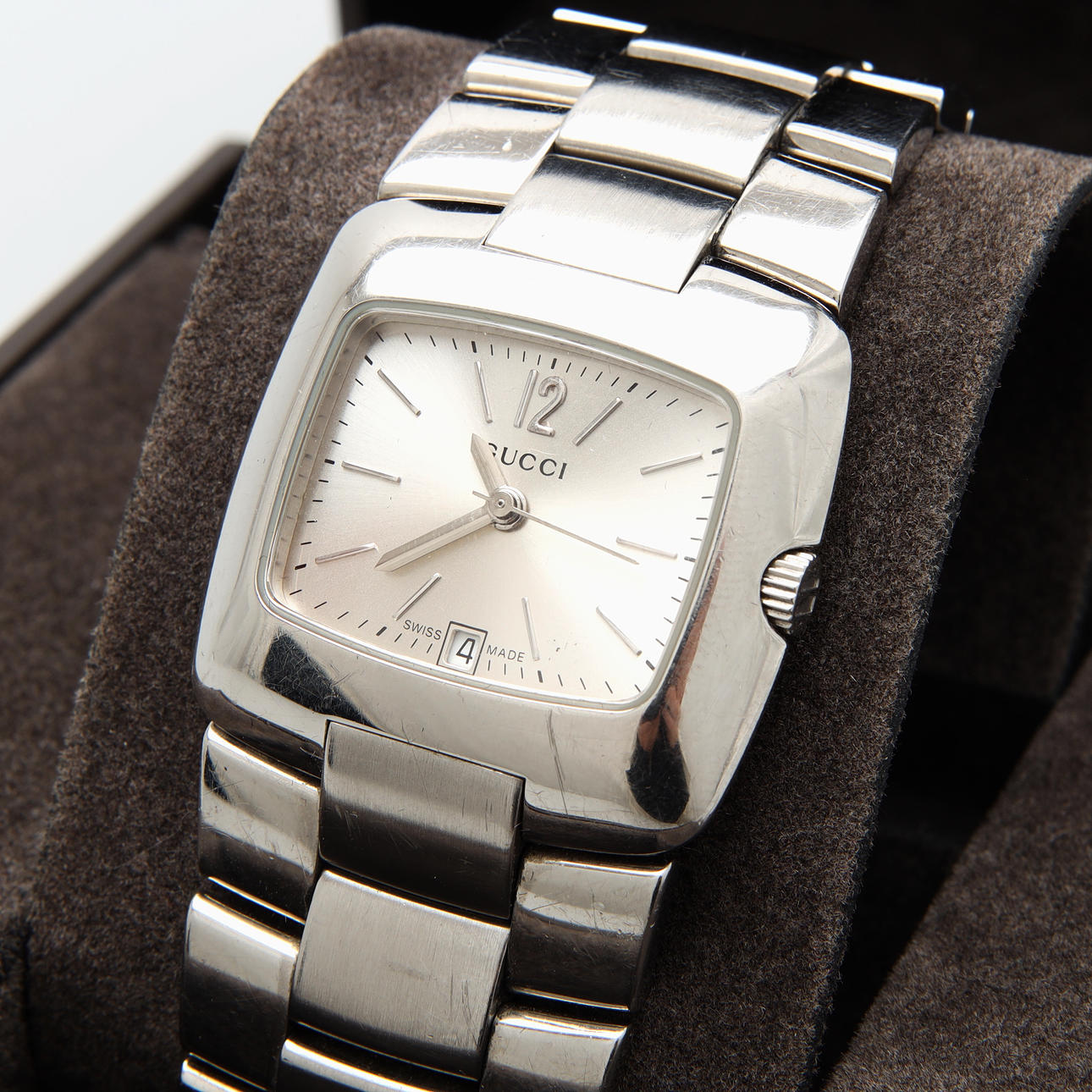ARMBANDSUR, Gucci, stål.