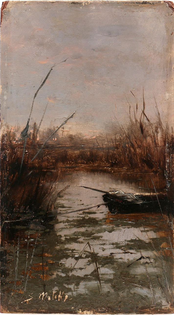 SEGUNDO MATILLA. Paisaje lacustre.