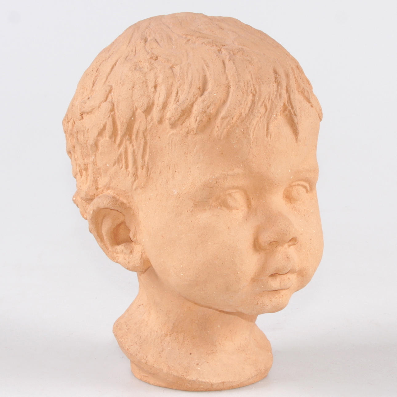 NILS MÖLLERBERG. Tillskriven, Skulptur, terakotta, "Stina", signerad NM.