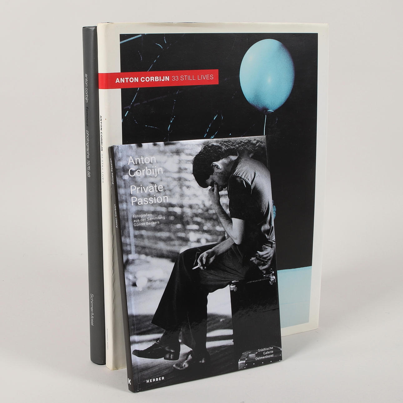ANTON CORBIJN. Photo/Art books, 3 pcs. Private passion, 33 still