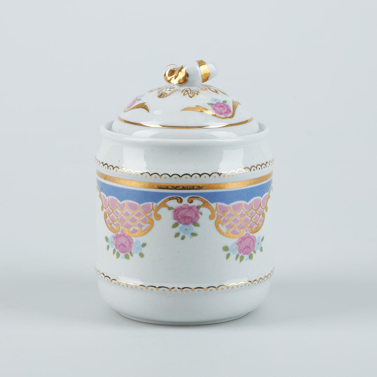 PORCELAIN JAR, Limoges, Frankrig.