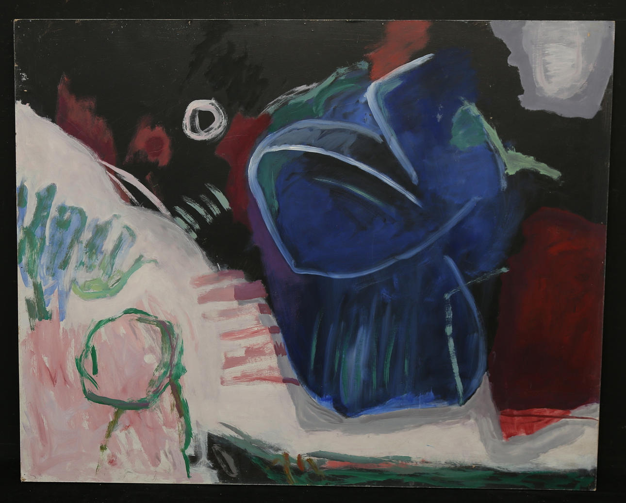 ERIC GRANQUIST. olja på pannå, osignerad.