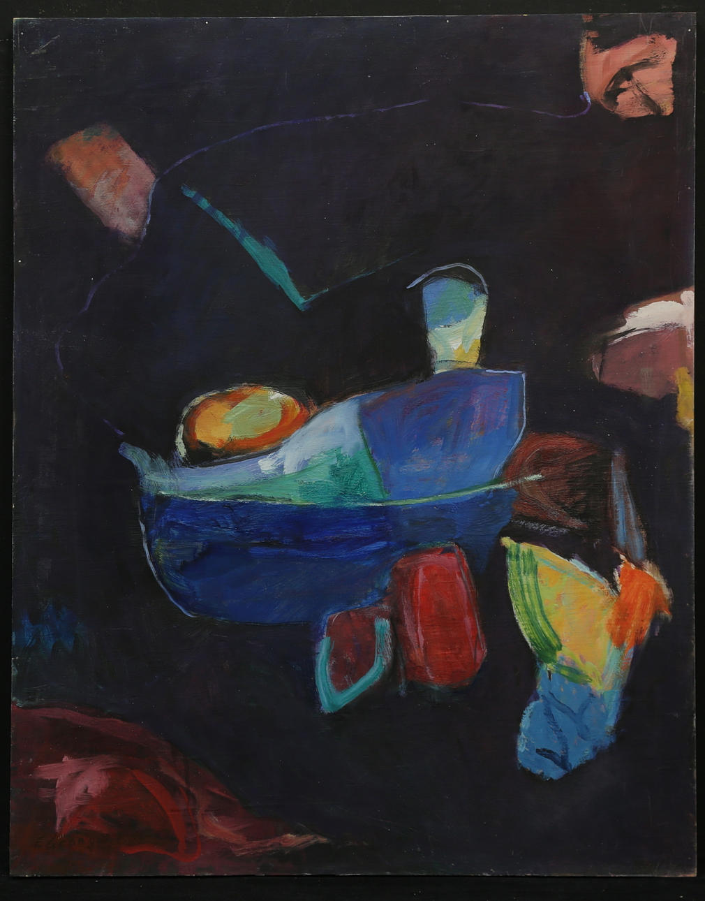 ERIC GRANQUIST. oil on panel, signed and dated -09.