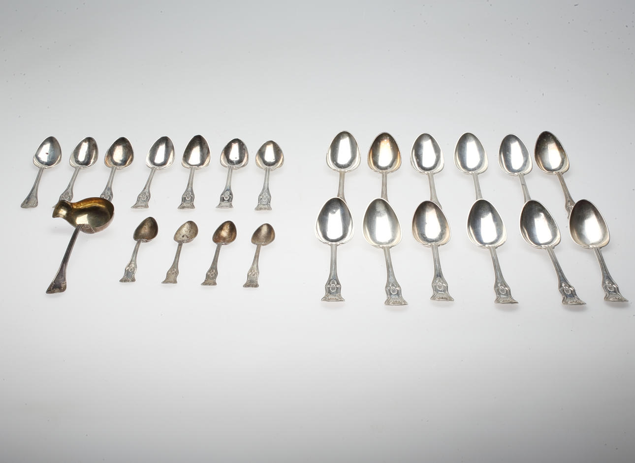 SILVERSKEDAR, Engelsk Snäck, J.G Åhlen, 1800-tal.