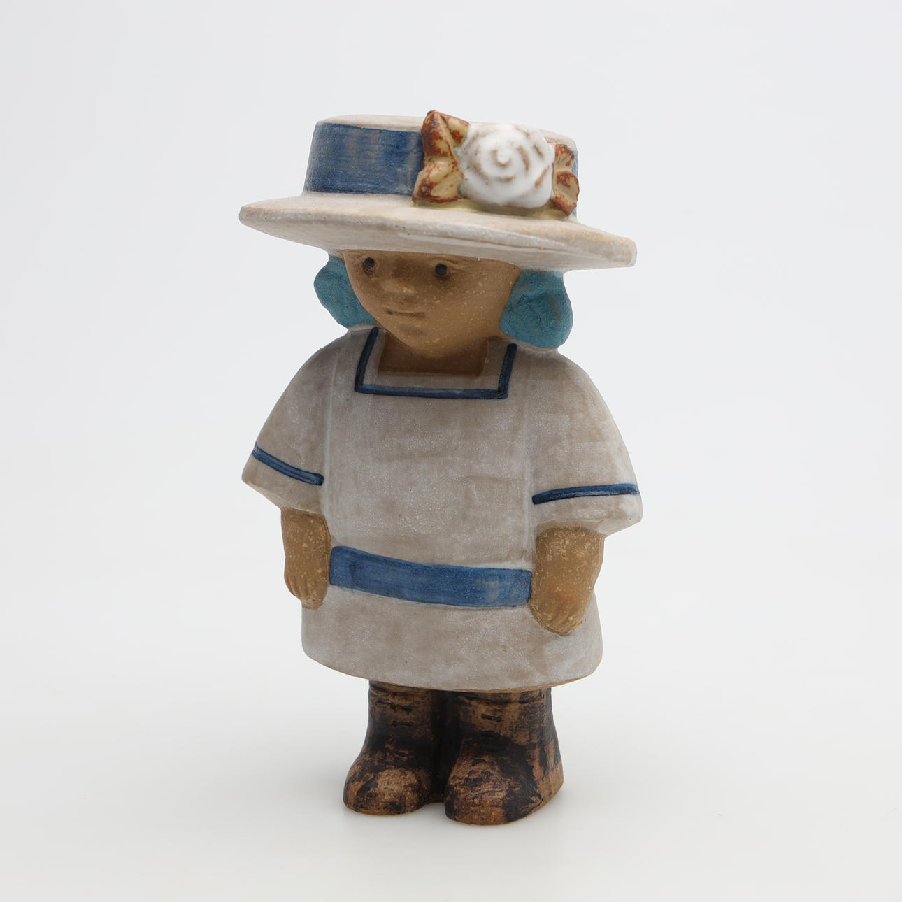 LISA LARSON. FIGUR, keramik, „Sigrid“, Gustavsberg.