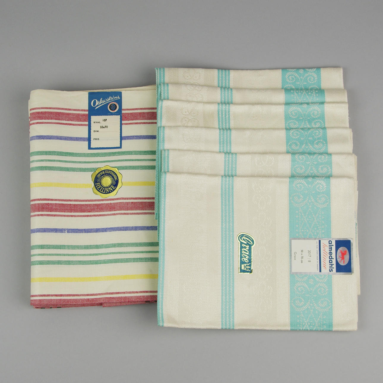 LINNERÄCKA SAMT LINNEHANDDUKAR.