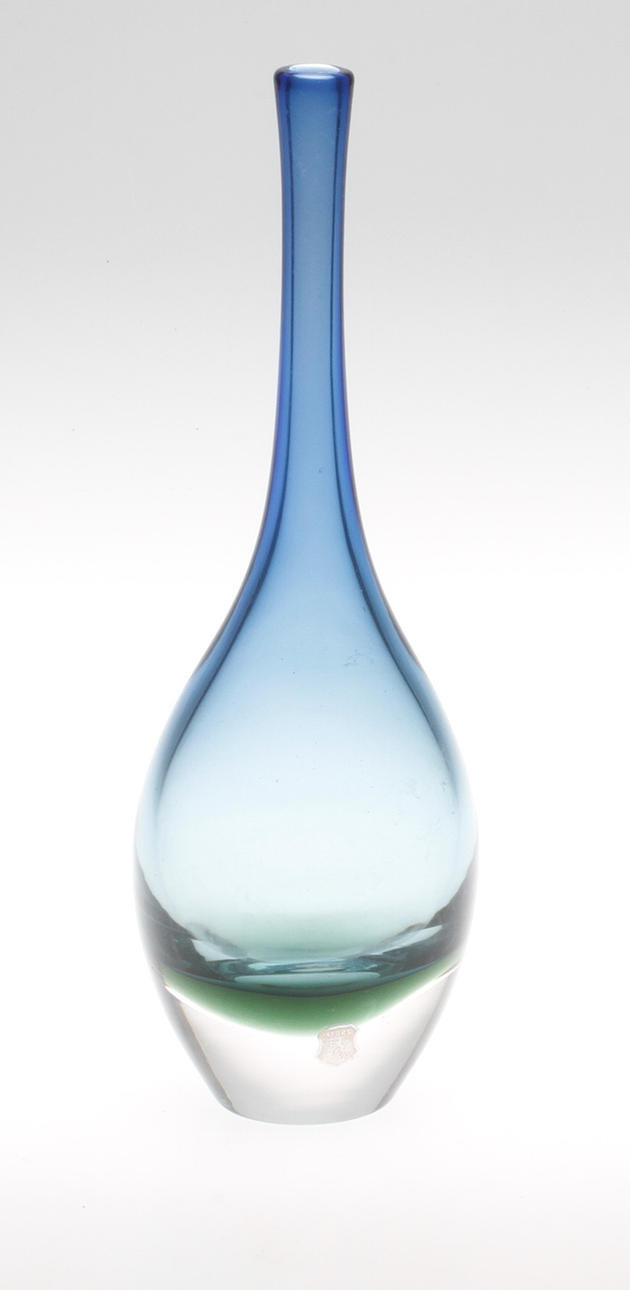 VAS, glas, Ernest Gordon, Åfors, signerad.