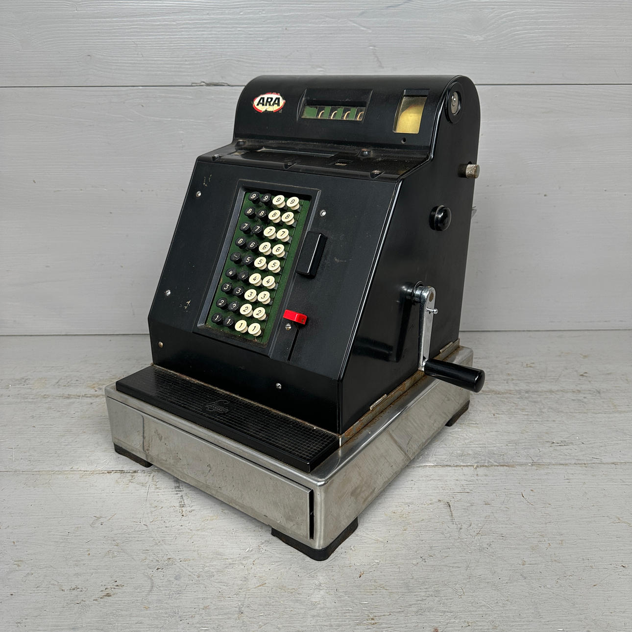 KASSAAPPARAT, Hugin,1900-talets mitt.