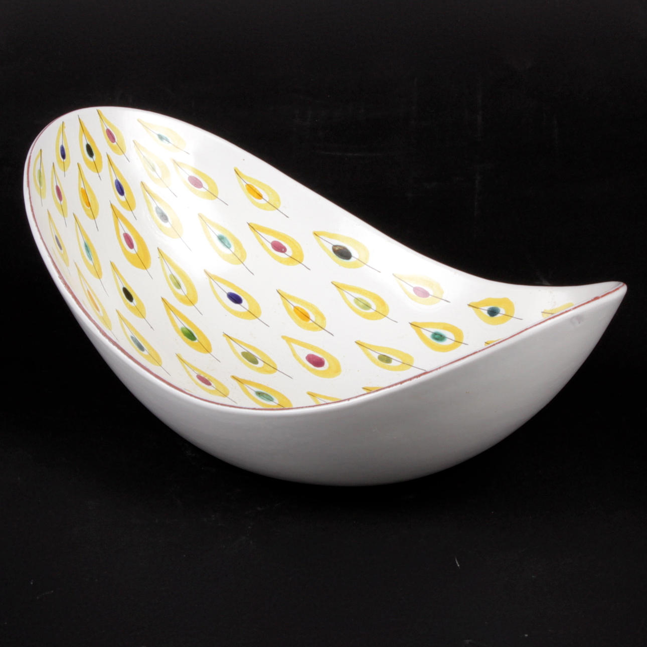 SKÅL, fajans, Stig Lindberg, Studiohanden, Gustavsberg.