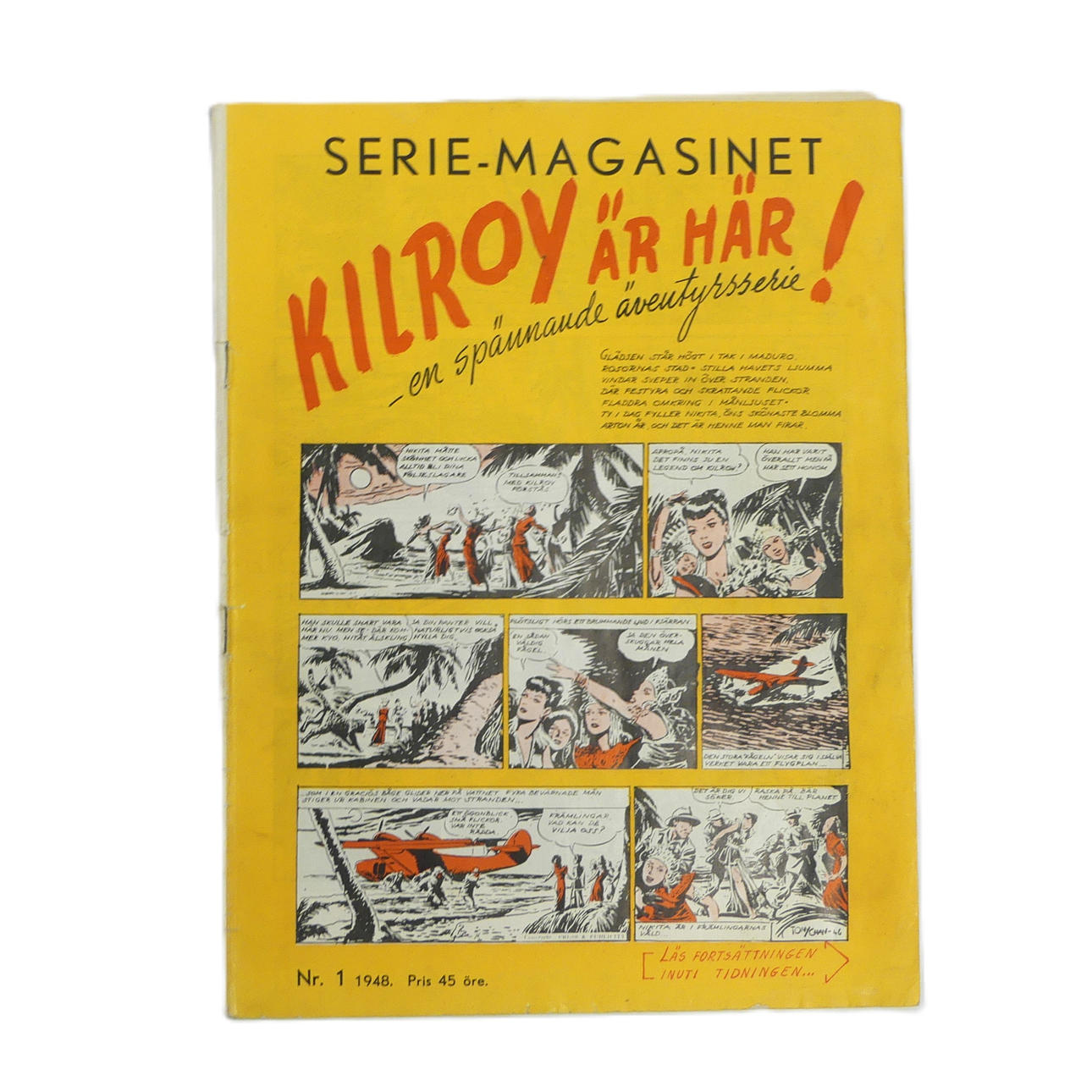 SERIETIDNING, Serie-magasinet, första 1948.