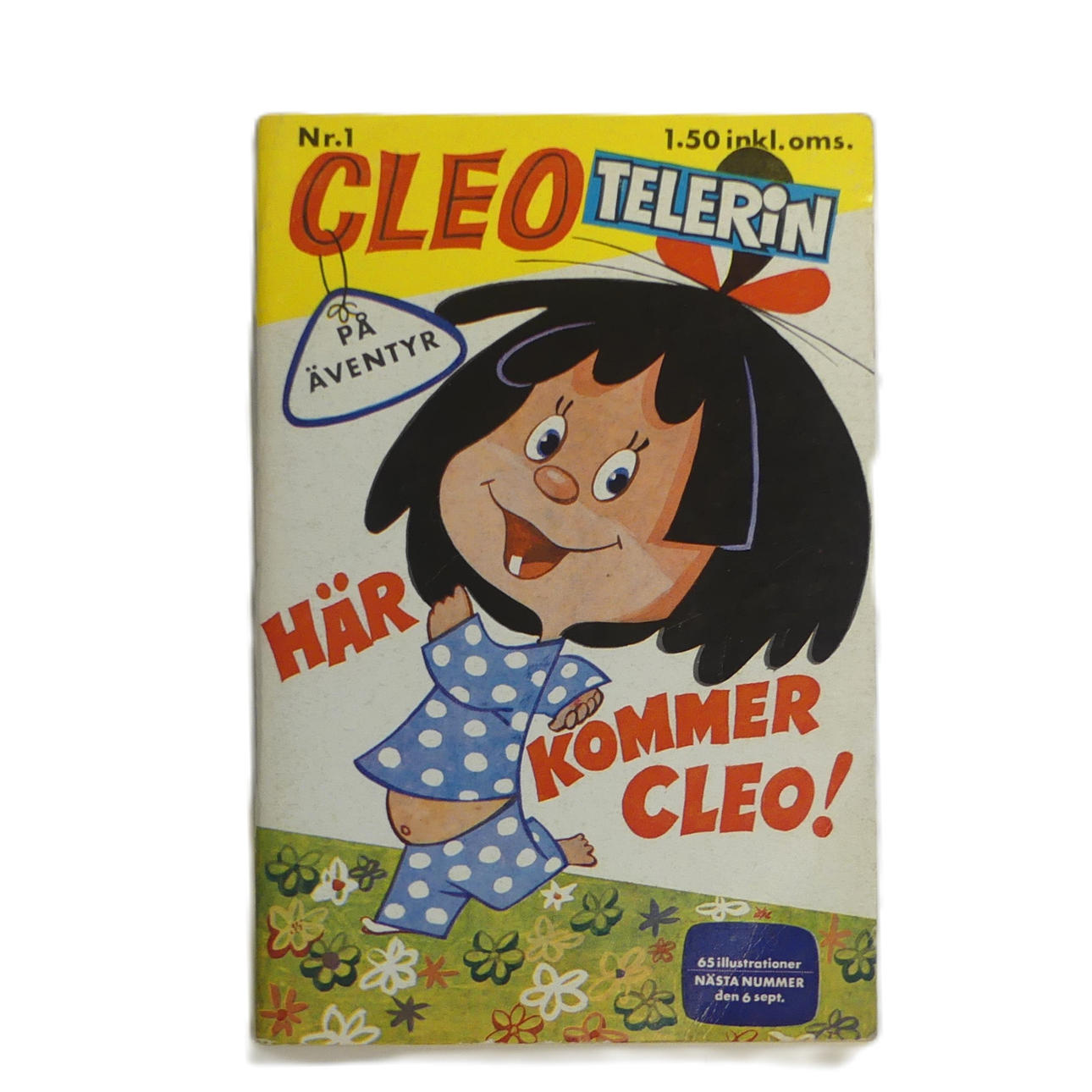 LIBRO DE HISTORIETAS, Cleo Telerin, n.º 1-67. Primer número.
