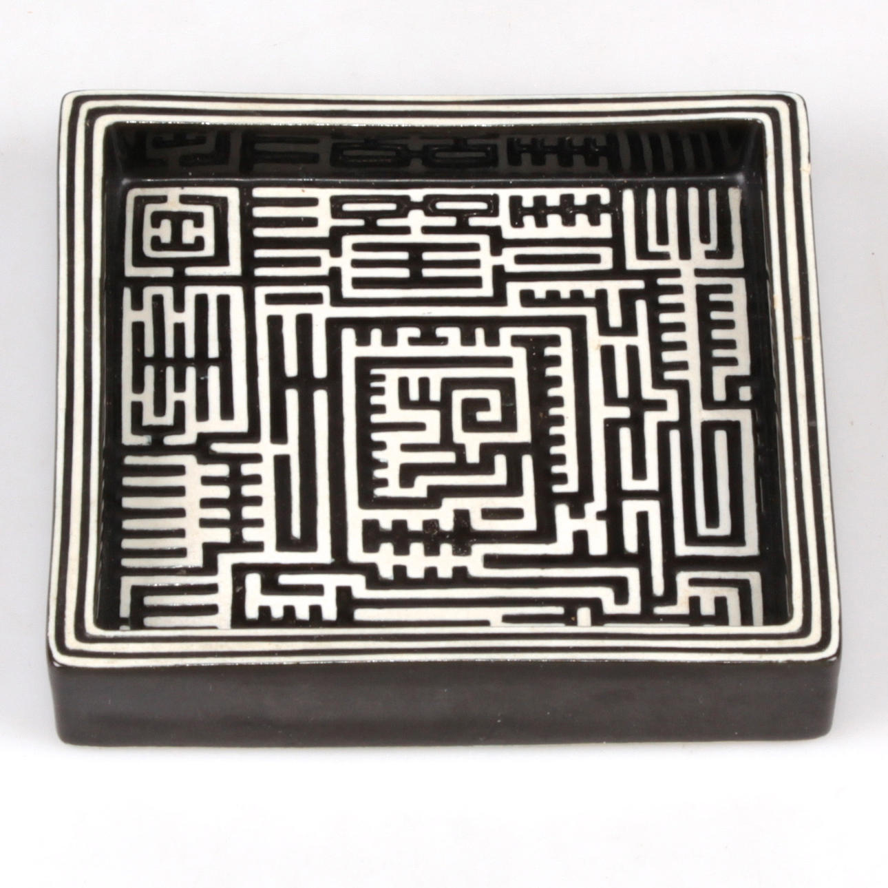 ASKFAT, stengods, "Domino", Stig Lindberg, Gistavsberg.