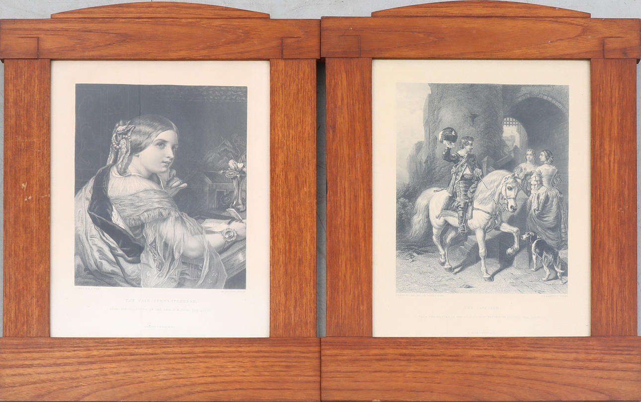 Two engravings, London Virtue & co.