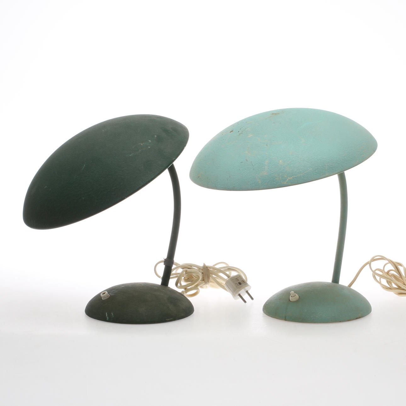 BORDSLAMPOR, 2 st, Funkis. Elektroskandia. 1900-talets första hälft.