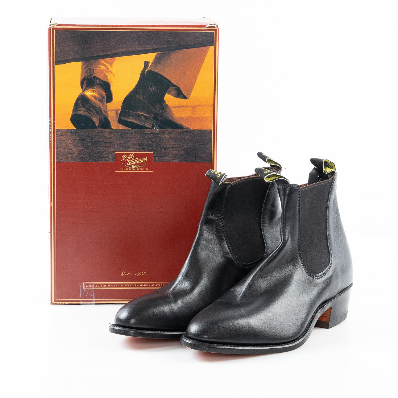 R.M. WILLIAMS, botas, hombre, talla 10 (44).