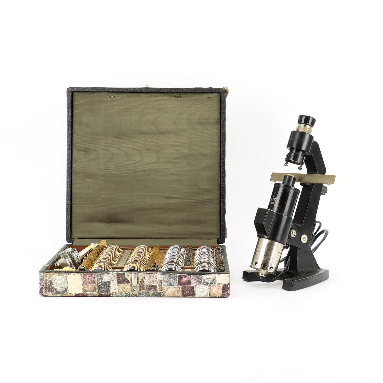 OPTIKERUTRUSTNING, Oculus, John Hellberg AB, Stockholm, 1900-talets mitt.