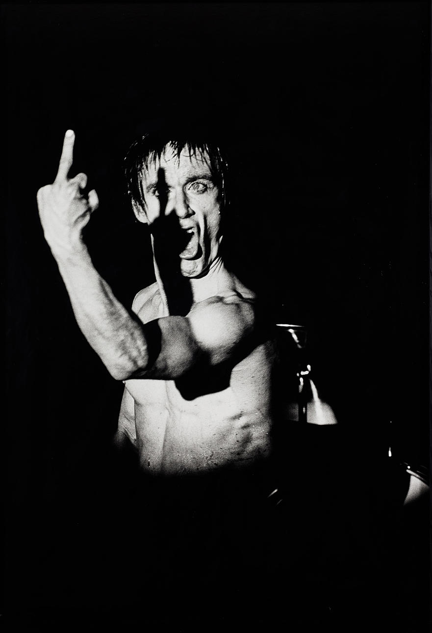 MATS BÄCKER. "Raw Power, Dad's Dancehall, Copenhagen 1977".