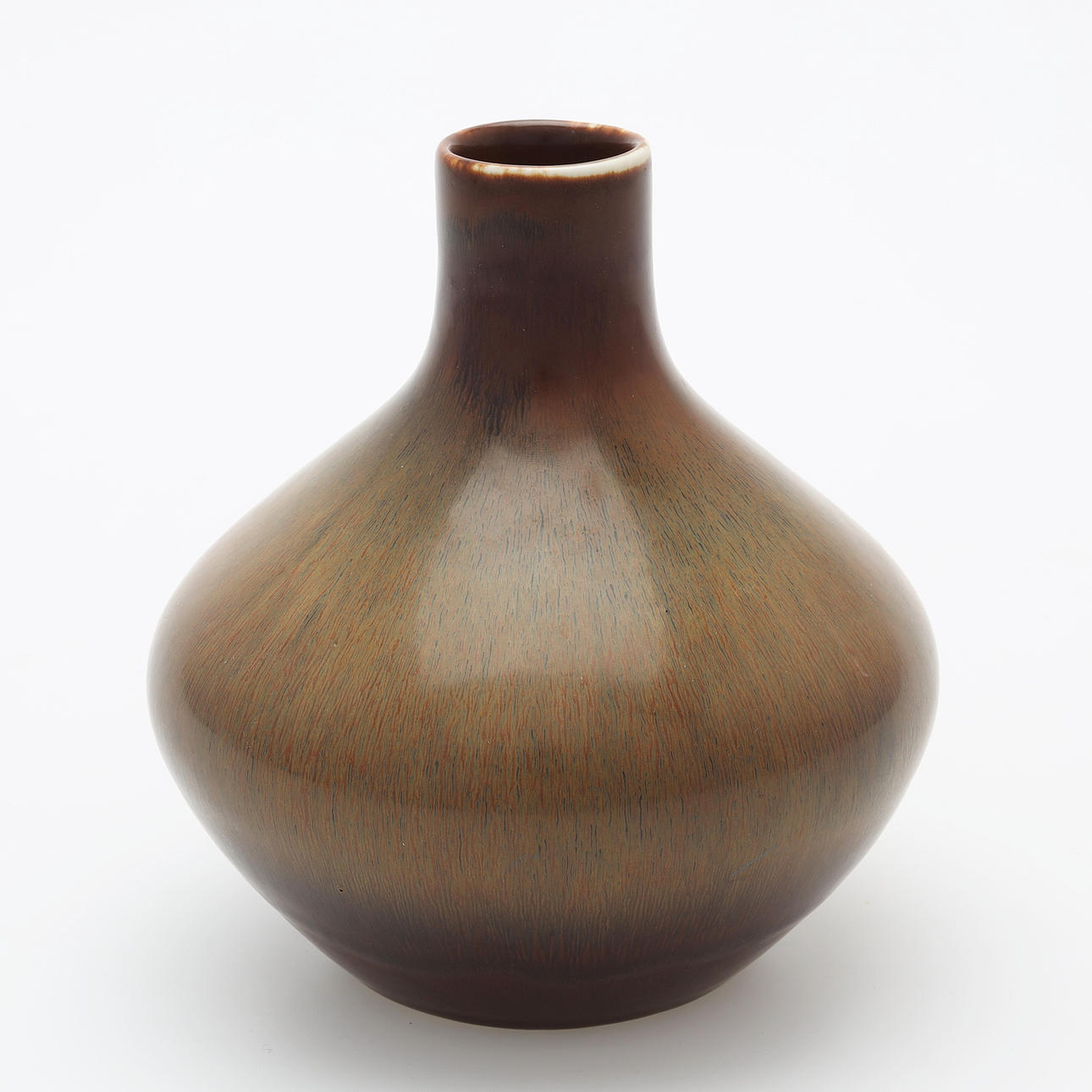 CARL-HARRY STÅLHANE. Steinzeugvase, monogrammiert CHS, Modell CEB, Rörstrand.