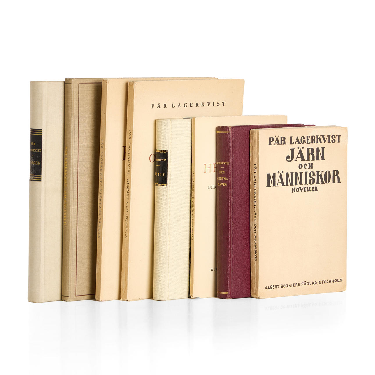 PÄR LAGERKVIST, (8), Originalausgaben.