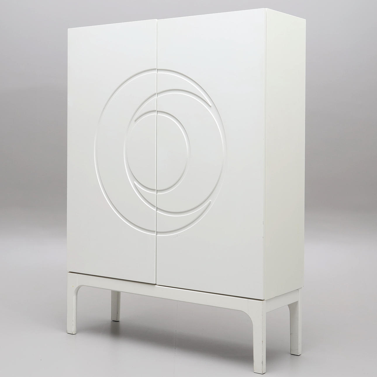 SKÅP, 2 delar, lackat trä, "Sjövik" Ikea, 2000-tal.