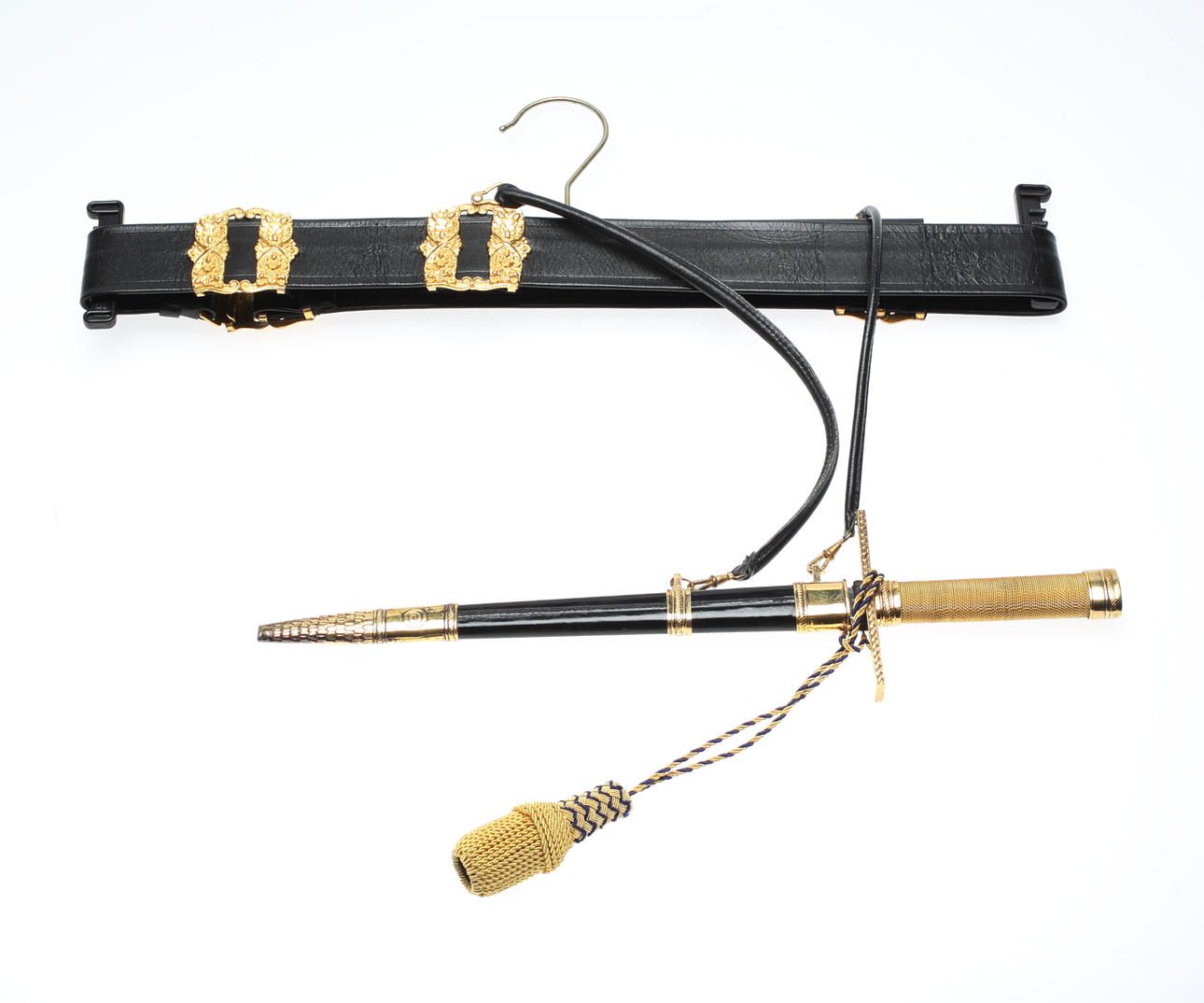 STICKERT, för flygvapnet, Sverige, m/1930-52, med paradbälte.