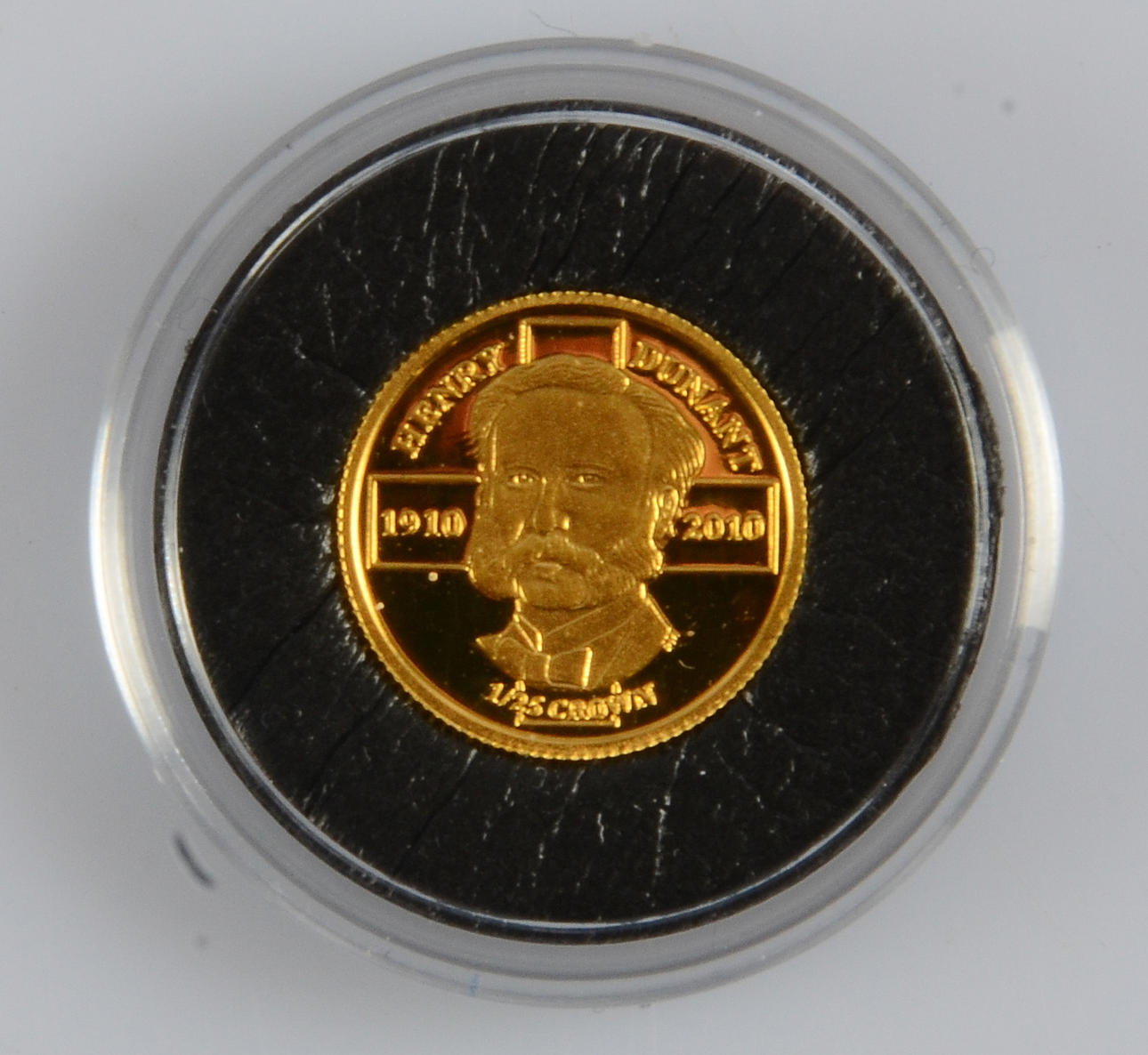 GULDMYNT, 24K, 1/25 crown, Falkland Islands 2010.