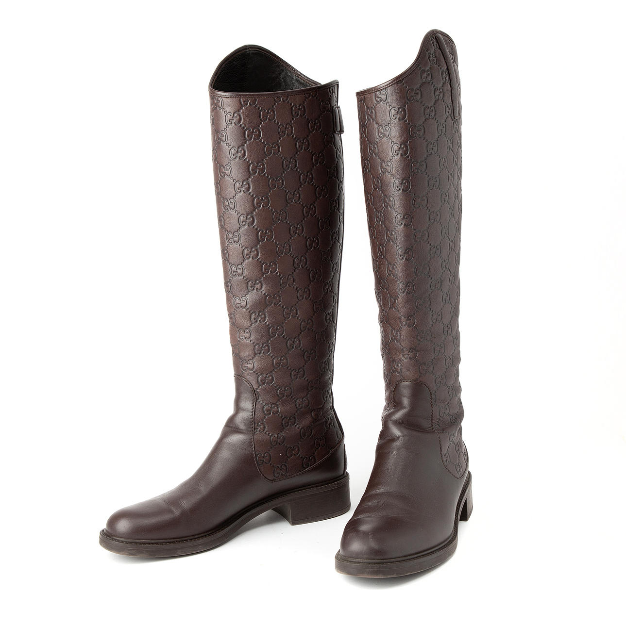 GUCCI. Boots, “Maud”, size 38,5, leather.