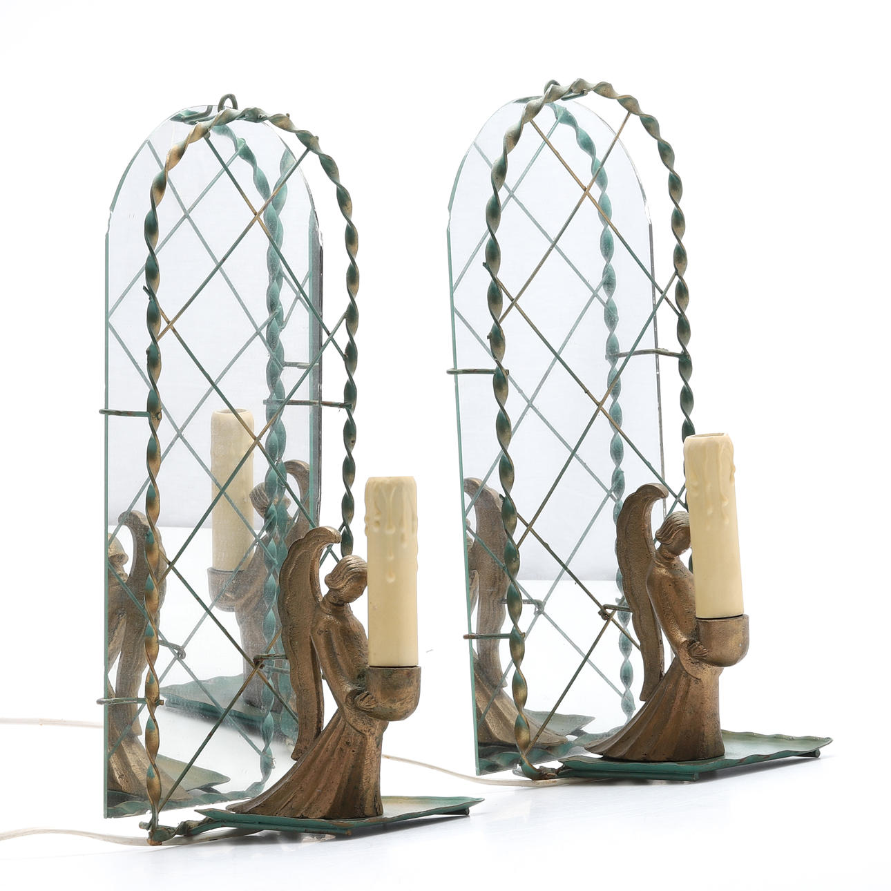 SPEGELLAMPETTER, 1900-talets mitt.