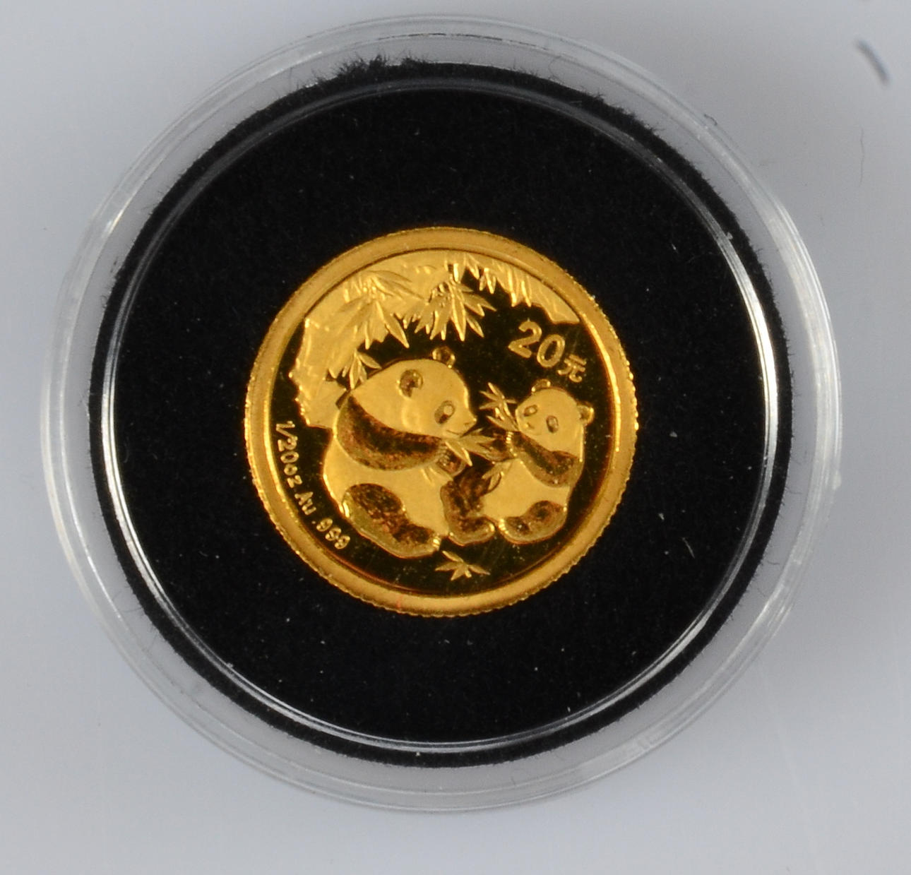 GULDMYNT, 24K,1/20 oz, China, 2006.