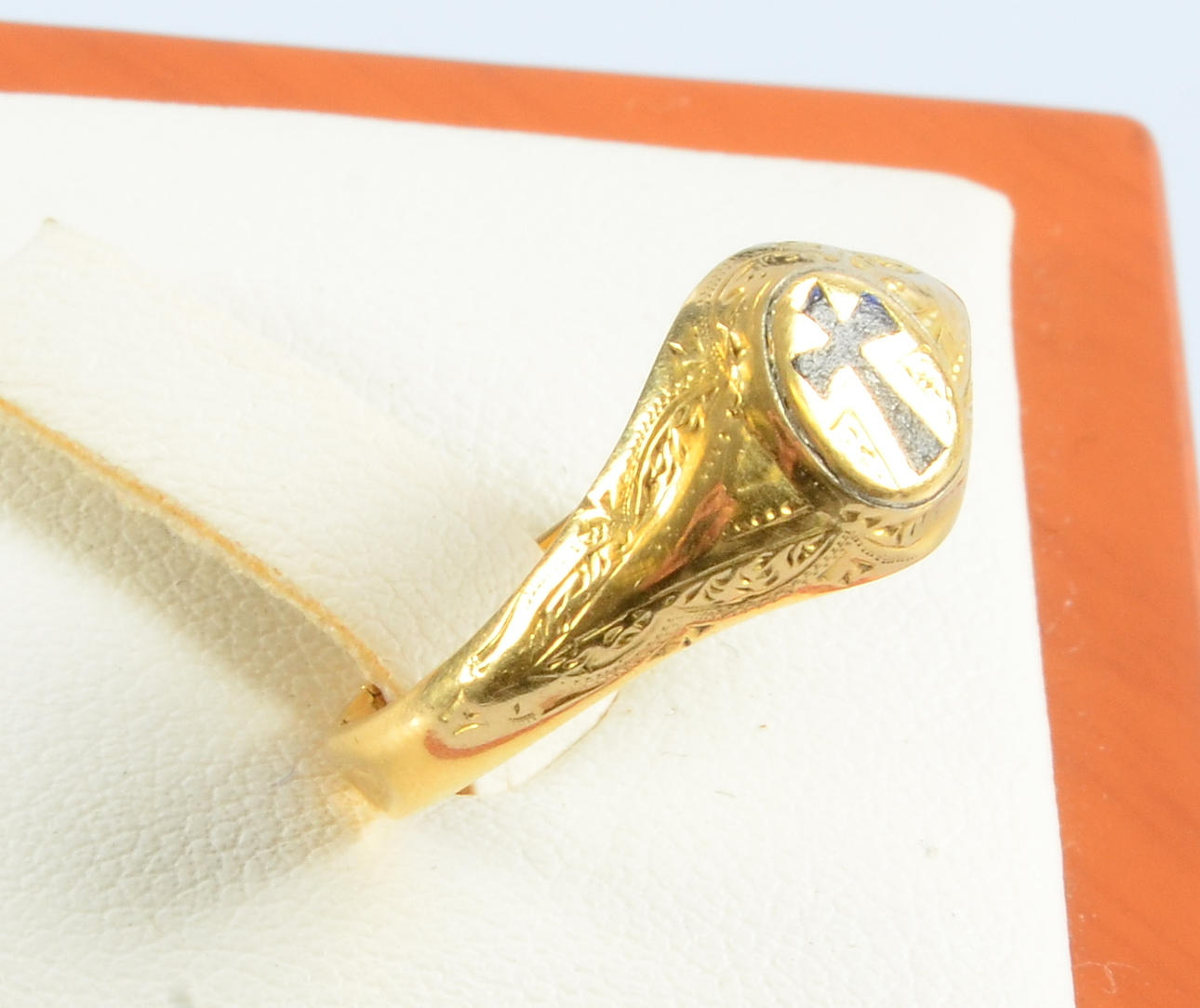 RING, 18K, 1878, Sverige.