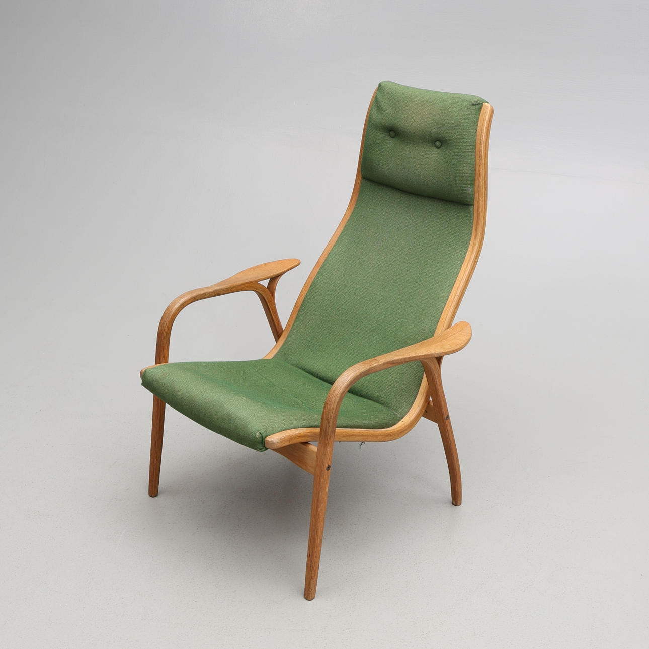 YNGVE EKSTRÖM. Sessel, „Lamino“, schwedisch.