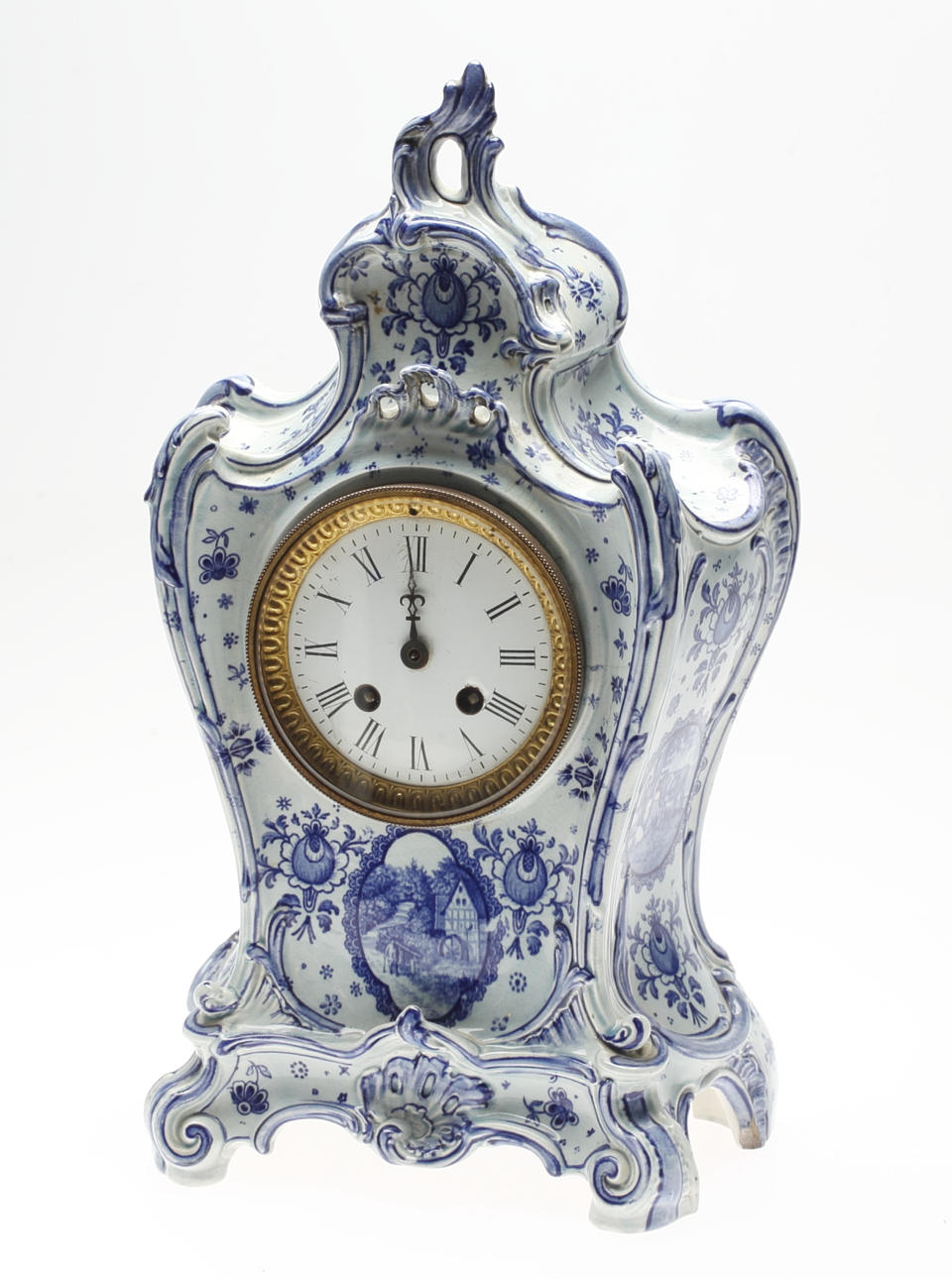 TISCHUHR, Keramik, 18/1900.