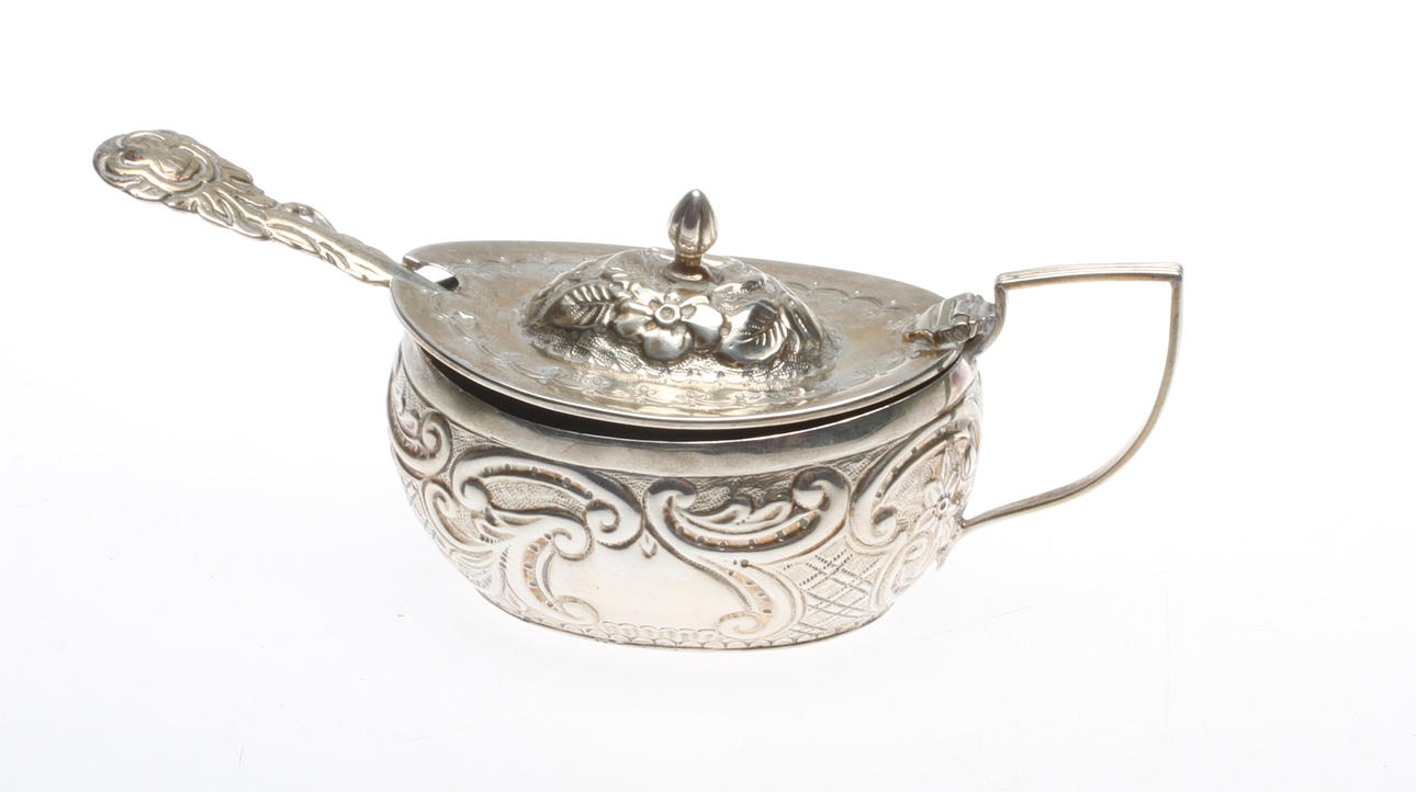 SALTKAR, silver, Chester 1895.