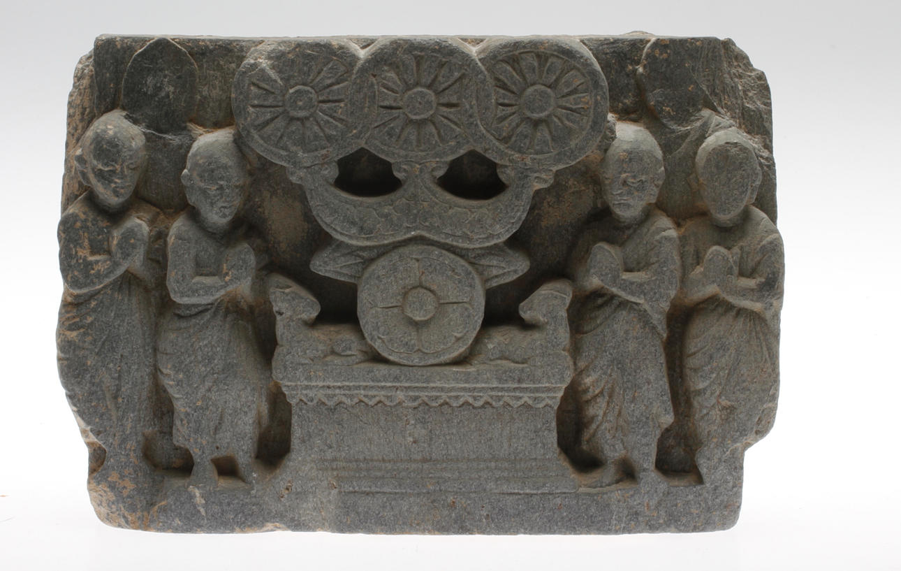 RELIEF, sten, Gandhara, möjligen antik.