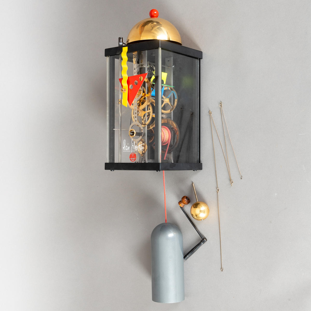 ALAIN SILBERSTEIN. Wall clock “Murale No. 83/99".
