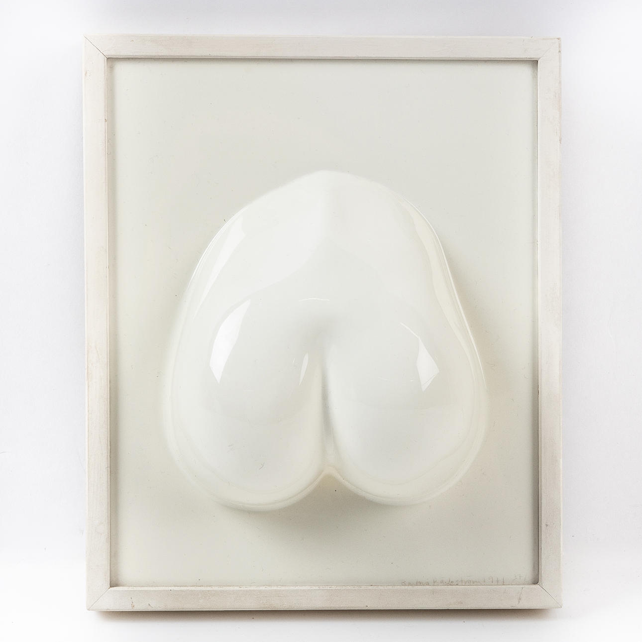 BARBRO BÄCKSTRÖM. Vægrelief, „Gump“, plast.