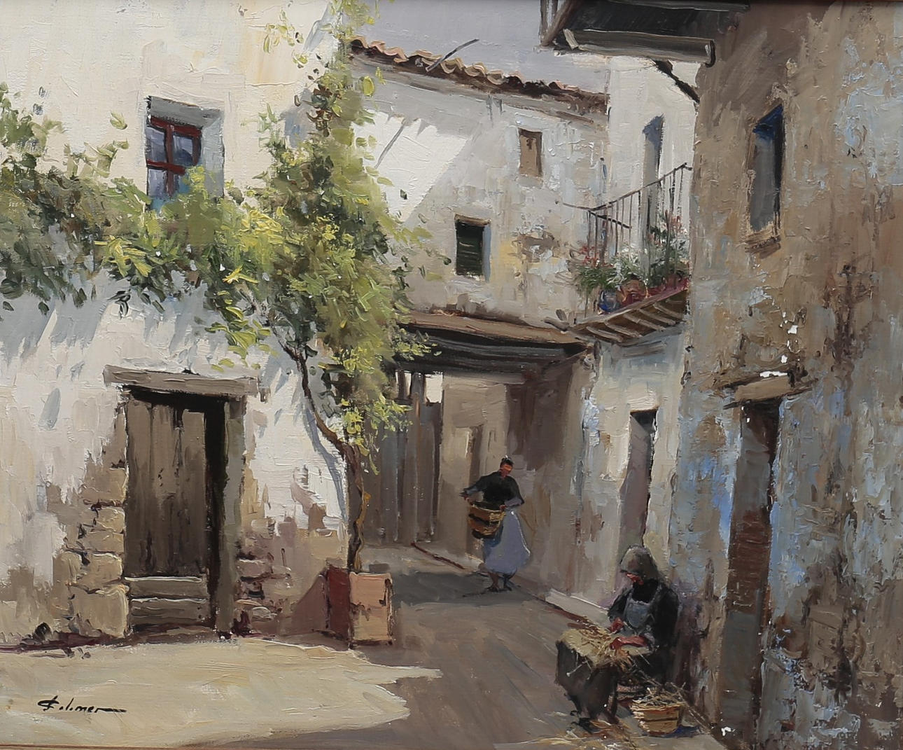 JOSEP COLOMER. Vista rural.