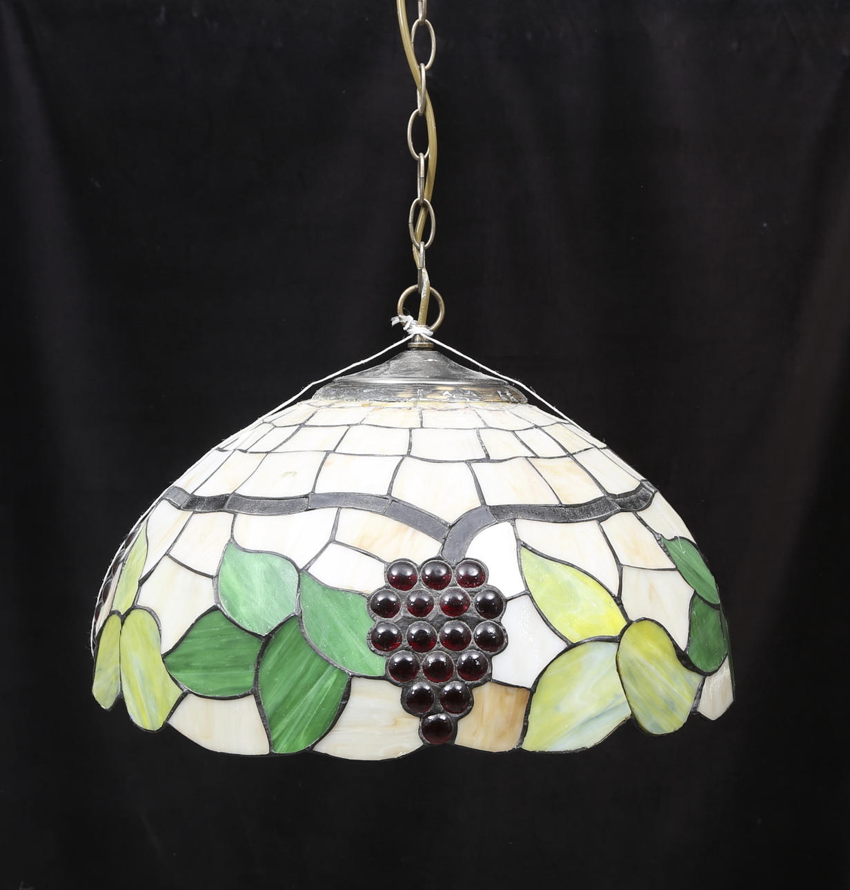 TAKLAMPA, Tiffanystil, Fa Fred Facklam, 1900-tal.