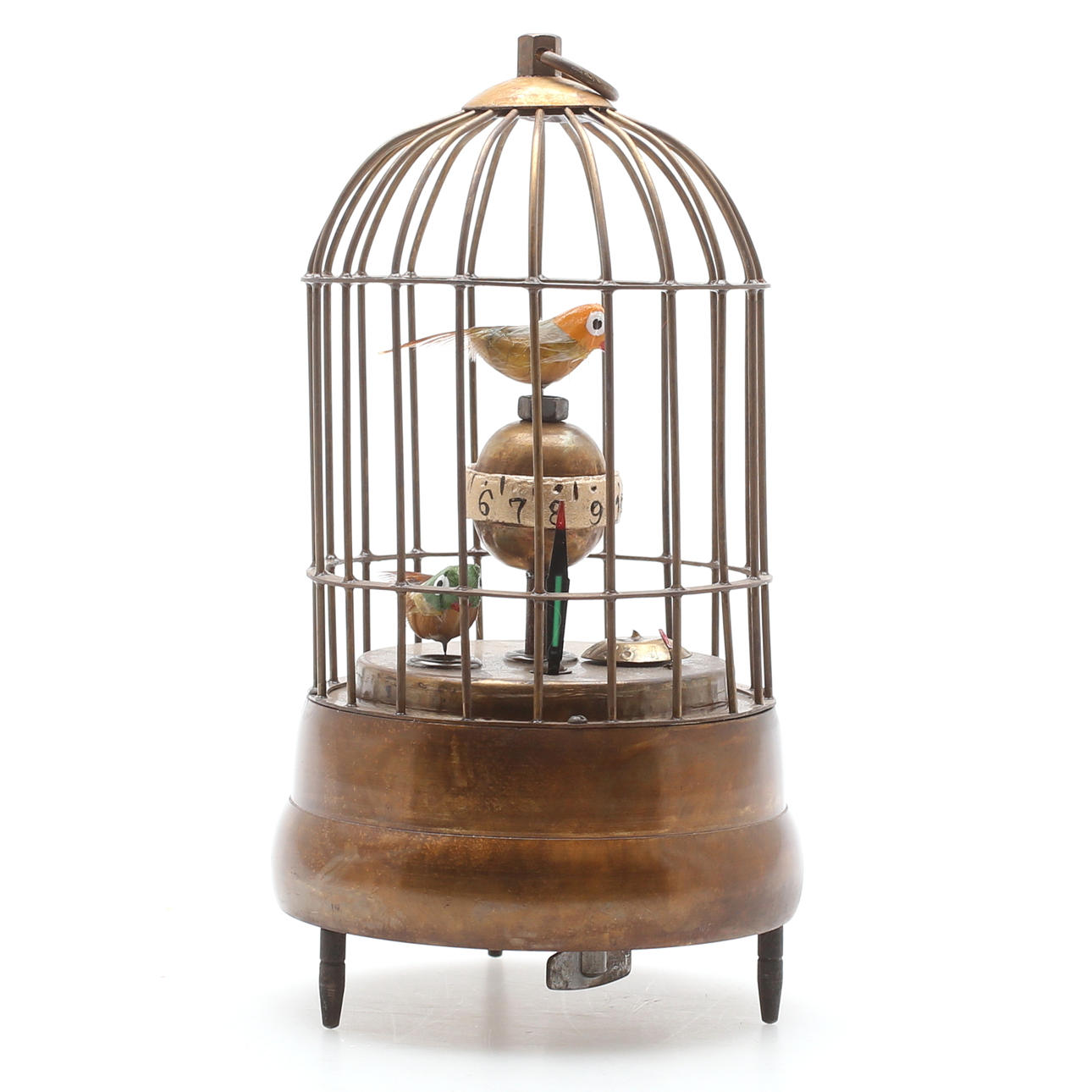 BORDSUR, i form av fågelbur, 1900-tal.