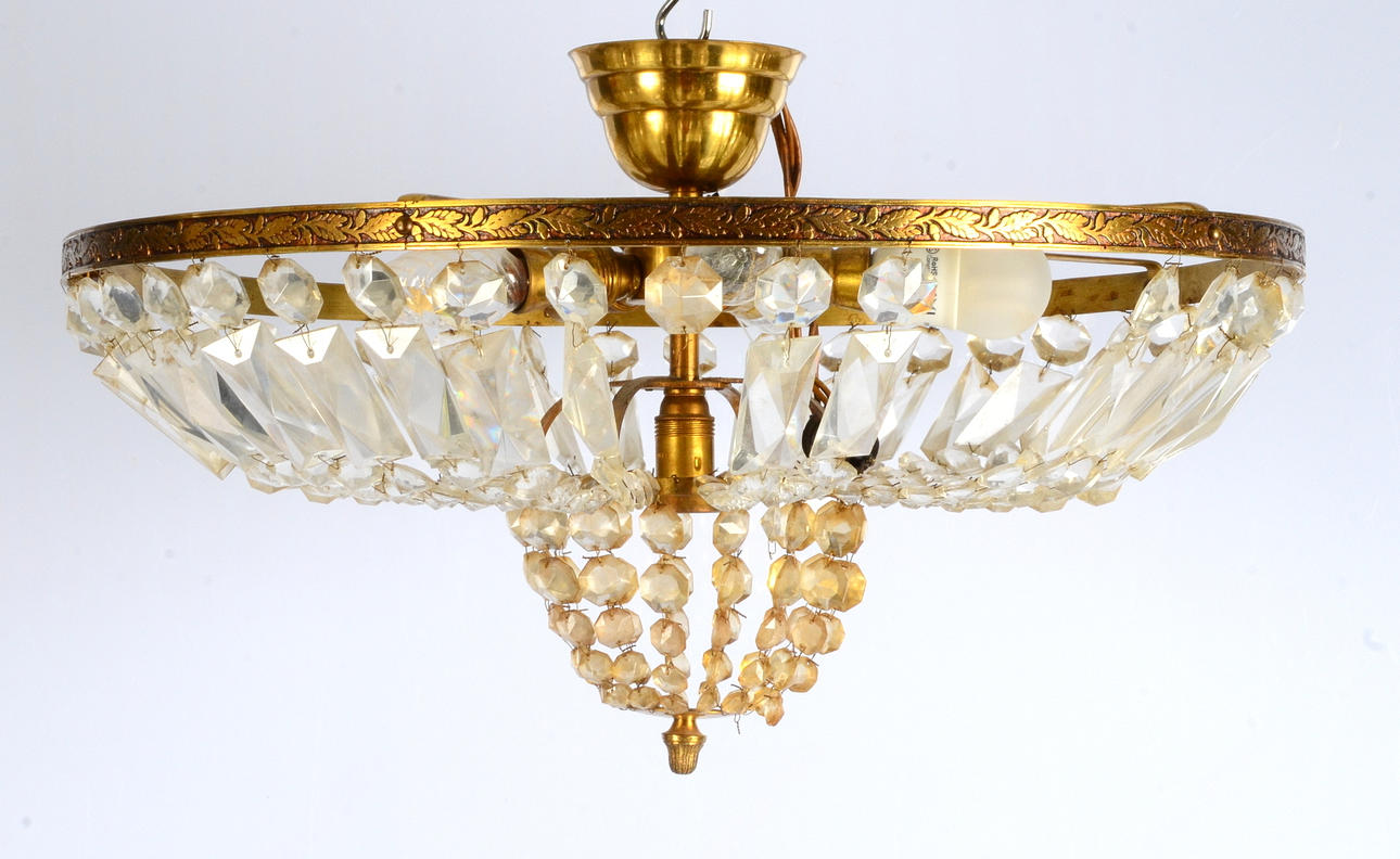 KRISTALLPLAFOND, 1900-tal.