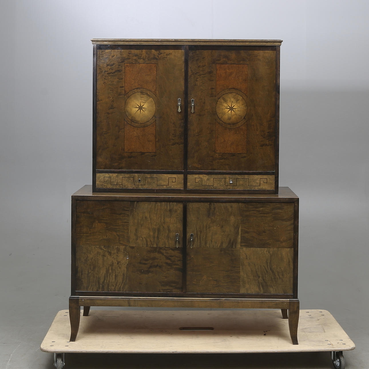 SKÅP, björk, 1930/40-tal.