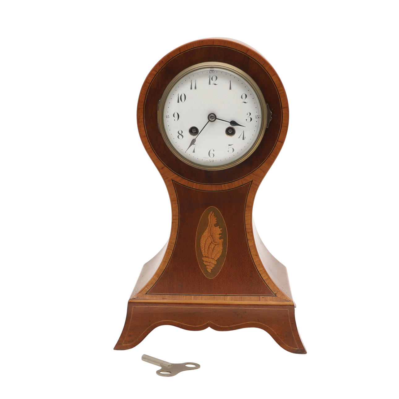 EDWARDIANSK MANTELKLOCKA.