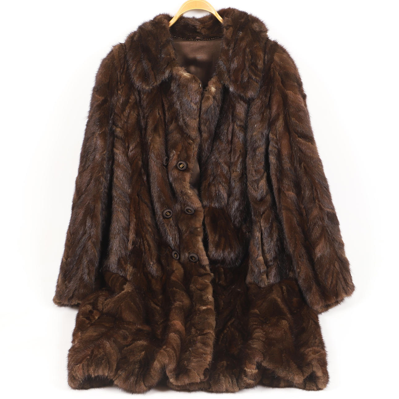 Minkfrakke, 20. århundrede.