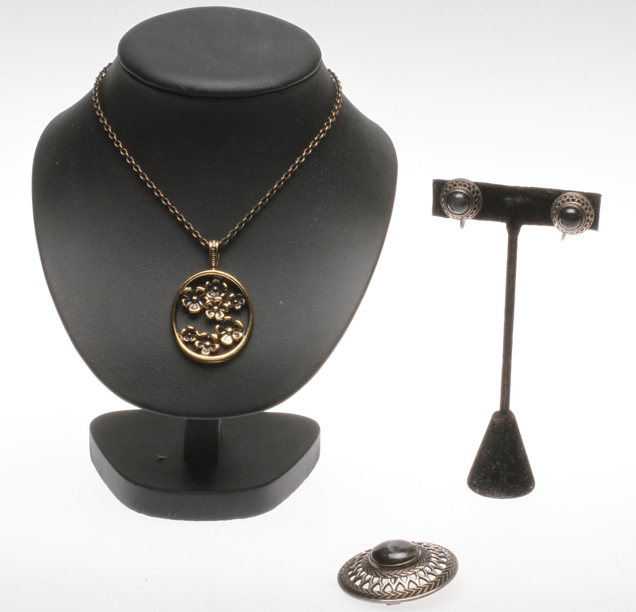 SMYCKEN, 3 delar, silver och brons, Kalevala Koru, Finland.