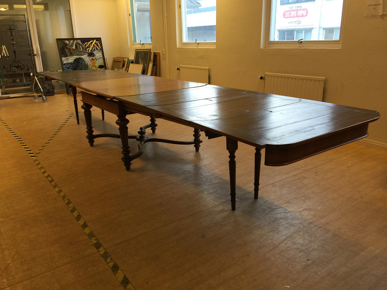 MATSALSBORD, nyrenässans, 1800-talets andra hälft.