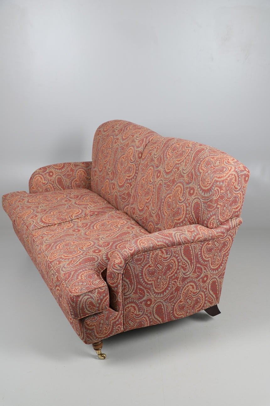 A LARGE TWO SEATER SOFA. Furniture Sofas & seatings