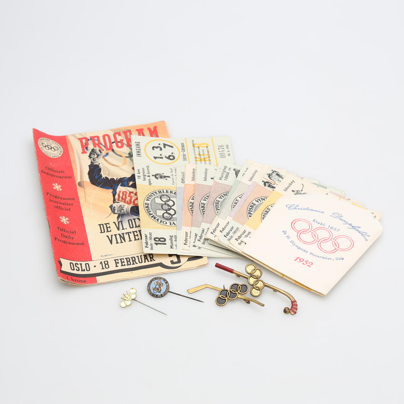 OS-FÖREMÅL, Oslo 1952.