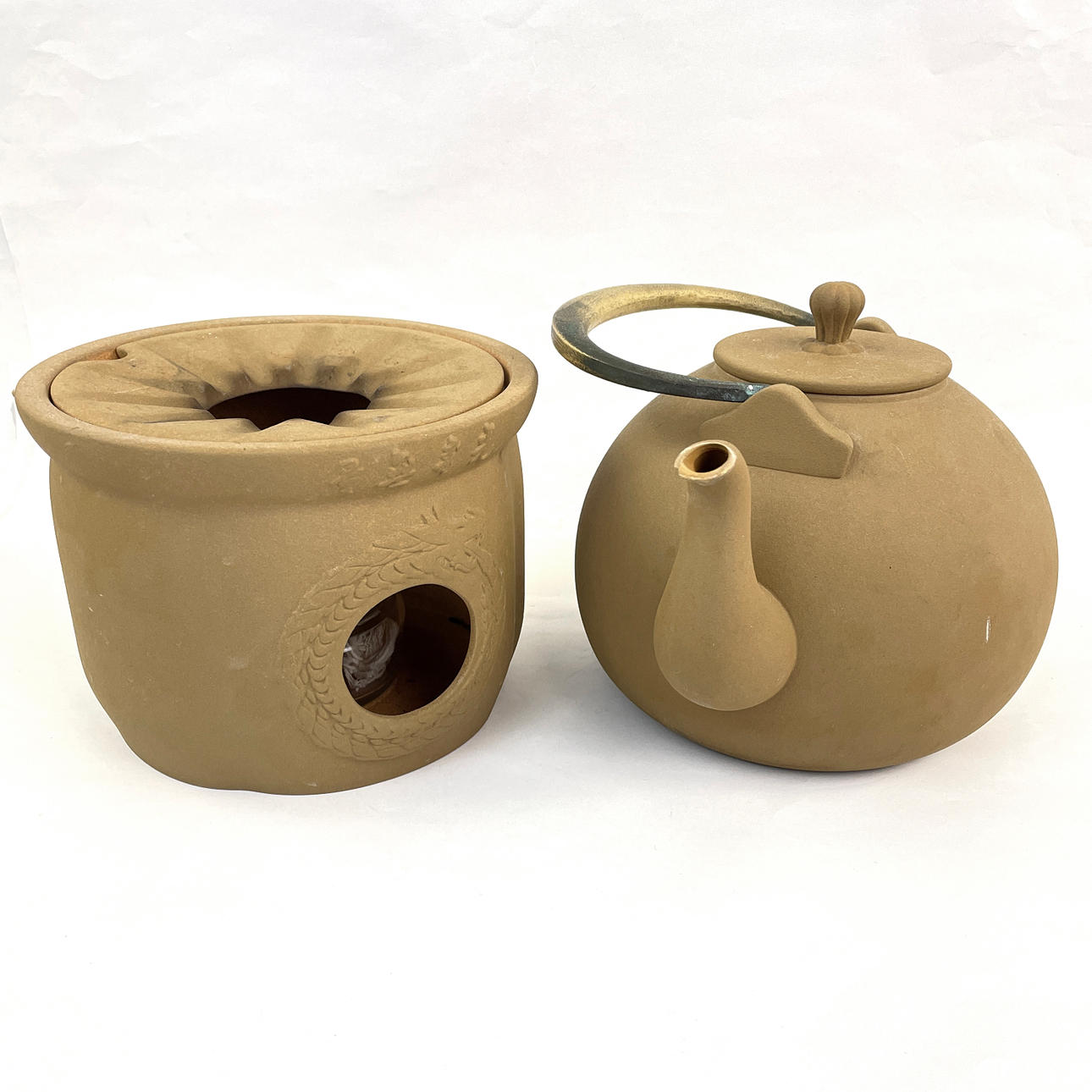 KEDLE/TEKANDE TIL TECEREMONI, FAJANCE.