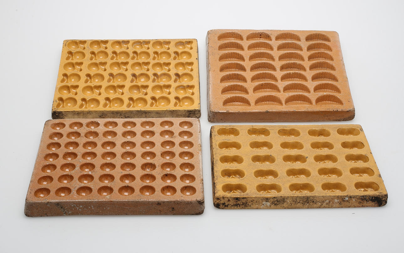 FORMAR, för godistillverkning, 4 st, Höganäs.